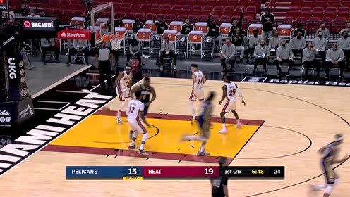 【NBA集锦】三弟你看见了吗 球哥三分对飚热火神射邓罗