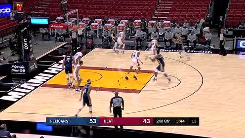 【NBA集锦】这身体真顶不住 锡安突破舔篮根本防不了