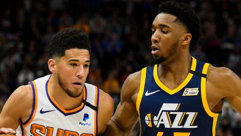 【NBA集錦】太陽(yáng)vs爵士前瞻 布克米切爾新一代分衛(wèi)勁爆對(duì)決
