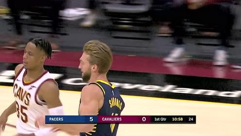 【NBA集錦】驚喜送到家！小薩三分脫筐一個箭步搶球劈筐