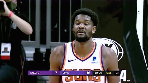 【NBA集錦】艾頓極限暴扣羞辱濃眉 布克穿心三分手起刀落