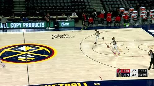 【NBA集錦】火力全開 安東尼底角三分一箭穿心