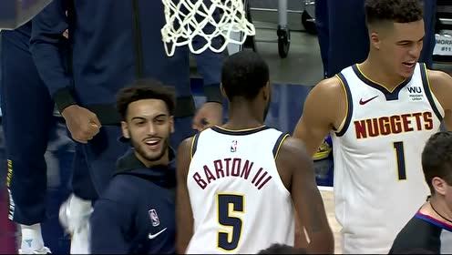 【NBA集錦】壓哨！巴頓手起刀落壓哨投籃