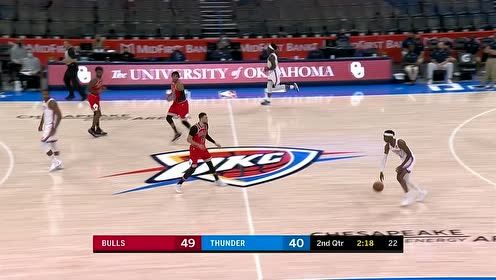 【NBA集锦】卡特钉板血帽杰克逊 波特反击妙传拉文空中闪躲拉杆上篮