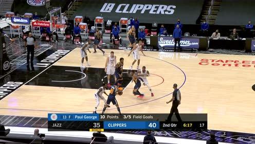 【NBA集錦】還得自己來(lái)！泡椒直奔罰球線跳投得手