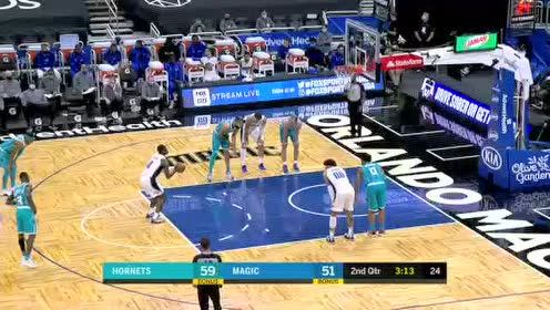 【NBA录像回放 国语】NBA季前赛:黄蜂vs魔术第2节英文原声回放