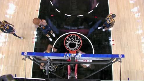 【NBA集錦】防住了全聯(lián)盟卻沒(méi)能防住他 卡本蓋萊差點(diǎn)隔扣戈貝爾