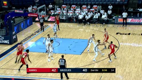 【NBA集錦】卡佩拉隔著兩人強行勾手 小伙子武器庫又豐富了