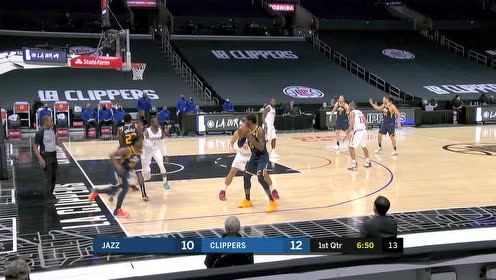 【NBA集錦】終于開(kāi)張了 米切爾底角三分應(yīng)聲入網(wǎng)