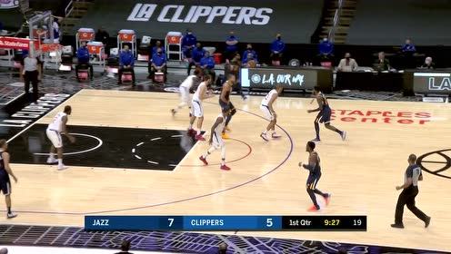 【NBA集錦】防了個(gè)寂寞！泡椒送助攻小卡接球翻身跳投命中