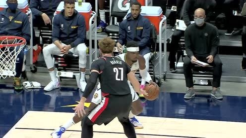 【NBA集锦】玩的就是技术 米尔萨普人缝连续变向高难度上篮