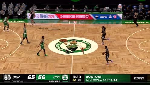 【NBA集錦】塔圖姆釘板大帽丁威迪  布朗反擊強硬拉桿2+1
