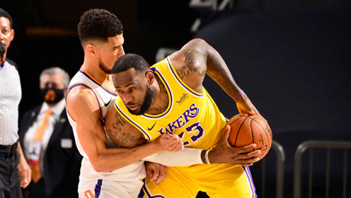 【NBA集锦】詹姆斯vs太阳集锦 游刃有余轻松砍20分