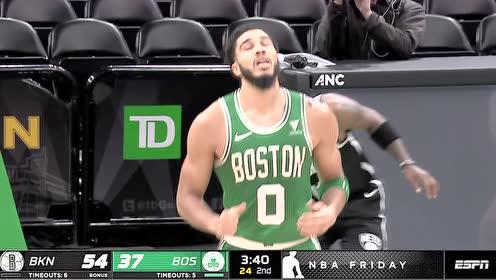 【NBA集錦】打斷711連線！塔圖姆飛身搶斷杜蘭特反擊一條龍
