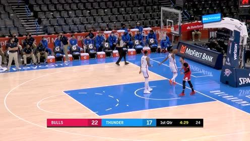【NBA集錦】拉文一腳油門直沖籃下 反擊暴扣石破天驚