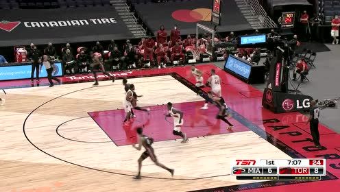 【NBA集錦】粉絲團(tuán)早已就位！洛瑞再飆火熱三分沸騰板凳席