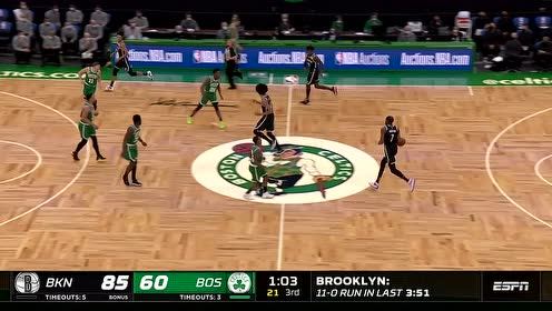 【NBA集錦】這誰防得住??！ 杜蘭特反擊拔射三分