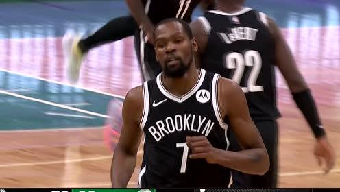 【NBA集錦】來看看斷過跟腱的第一步有多快！杜蘭特閃電過人技驚四座