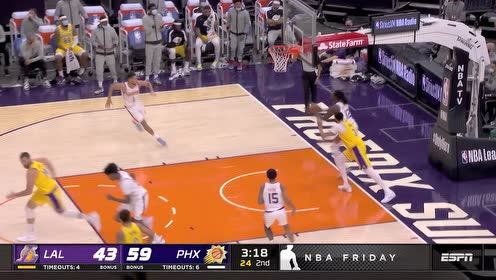 【NBA集锦】浓眉肋部三威胁 突破扭身上篮太精彩