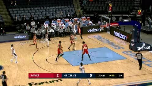 【NBA集锦】莫兰特连线安德森 底角三分应声入网