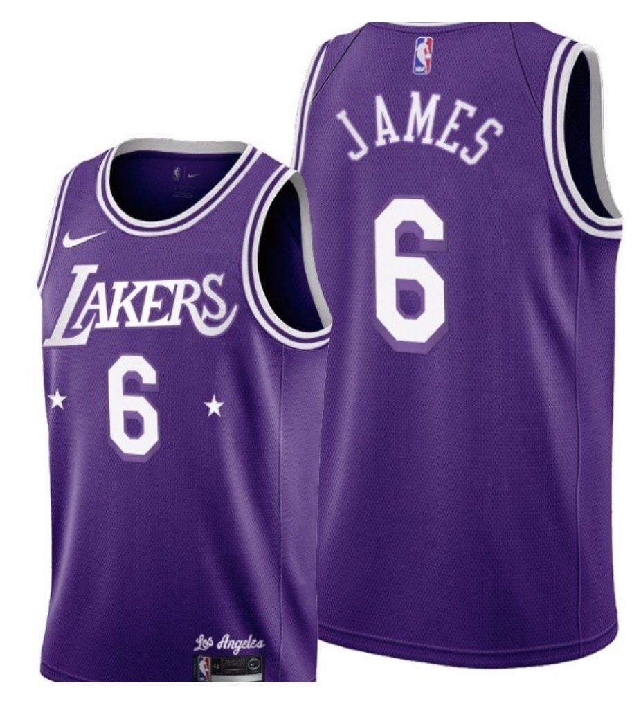 湖人城市版球衣