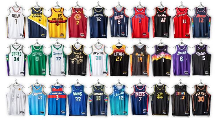 Nba推出21 22赛季城市版球衣 球迷屋