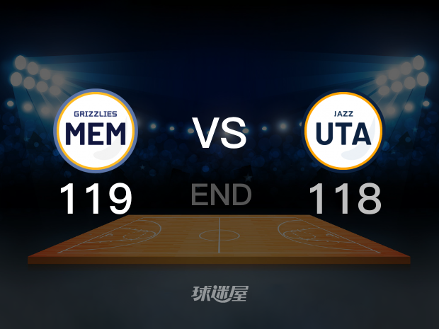 【2021年11月23日 灰熊vs爵士集錦】灰熊119-118爵士