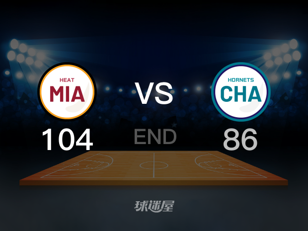 【2022年02月06日 热火vs黄蜂集锦】热火104-86黄蜂