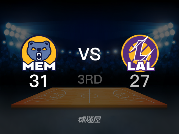 【2023年04月25日】NBA西部首輪G4：灰熊vs湖人第3節(jié)回放