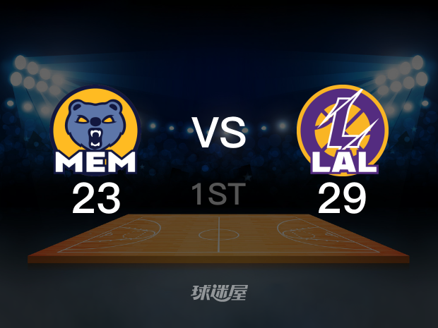 【2023年04月25日】NBA西部首轮G4：灰熊vs湖人第1节回放