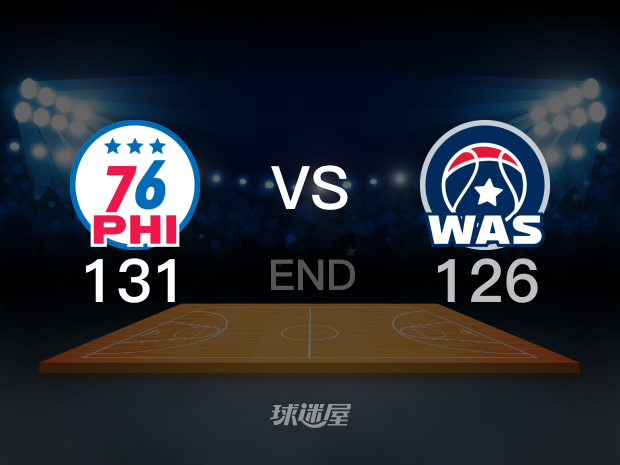 【2023年12月07日 76人vs奇才集锦】76人131-126奇才