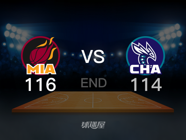 【2023年12月12日 热火vs黄蜂集锦】热火116-114黄蜂