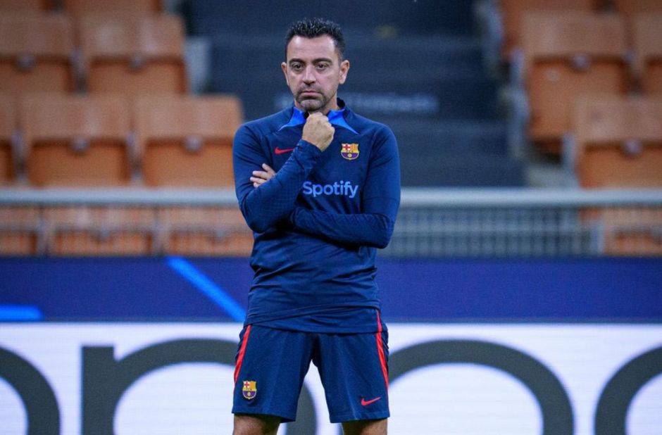 Xavi admits his fears over Barcelona’s Champions League fate