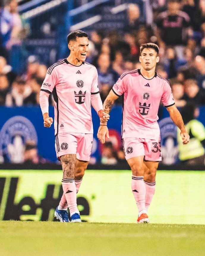 美职联:迈阿密国际3-2逆转蒙特利尔,罗哈斯传射建功