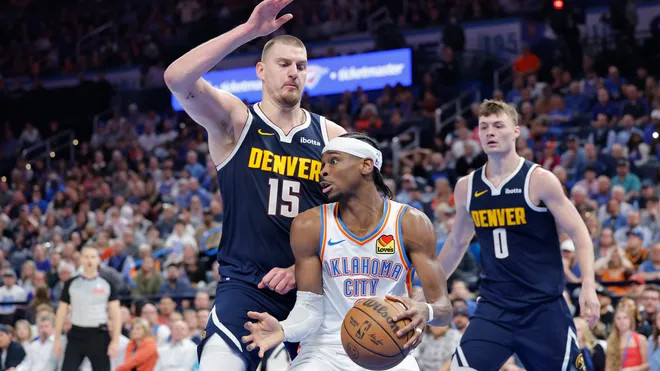 NBA季后赛雷霆vs掘金预测分析 约基奇三双难掩疲态 掘金体能告急恐难敌雷霆