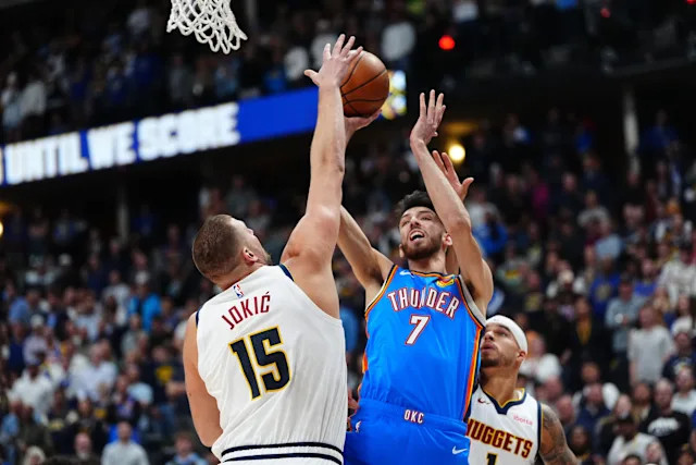 NBA季后赛掘金vs雷霆 首发名单出炉！约基奇与亚历山大的正面对决！