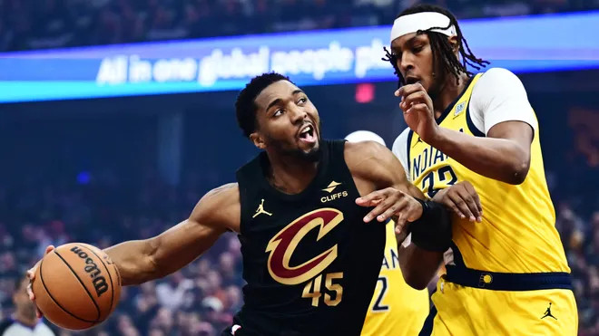 NBA季后赛步行者vs骑士今日战报！米切尔火线复出难阻球队失利！步行者成功晋级