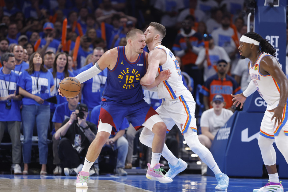 NBA掘金vs雷霆预测 ESPN预测雷霆胜率高达62.2% 掘金仅为37.8%