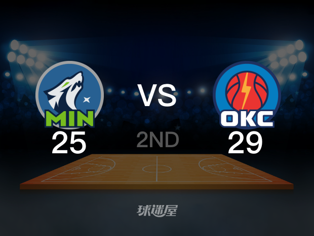【2025年05月23日】NBA西部决赛G2：森林狼vs雷霆第2节回放