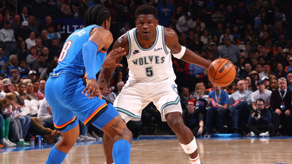 NBA季后赛雷霆vs森林狼半场战报 雷霆双子星闪耀明尼苏达率队半场领先8分