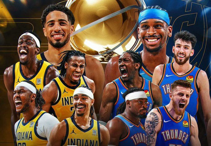 NBA总决赛雷霆vs步行者 美媒统计步行者和雷霆球员的总决赛出场经验！