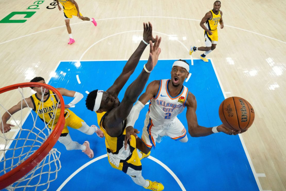 亚历山大砍38分超越艾弗森成为了NBA总决赛首秀得分最高的球员！