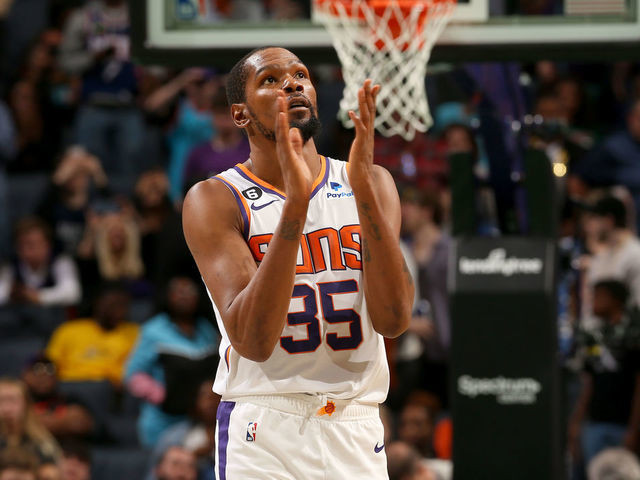 美记透露：预计杜兰特将于下周被太阳交易，有可能在NBA总决赛结束之前就尘埃落定