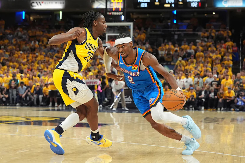 NBA揭晓了最新一期NBA总决赛MVP榜单：亚历山大反超哈利伯顿重回榜首位置！