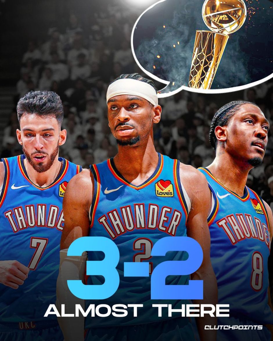 NBA总决赛G6前瞻：亚历山大冲击总冠军+FMVP 哈利伯顿因伤出战成疑