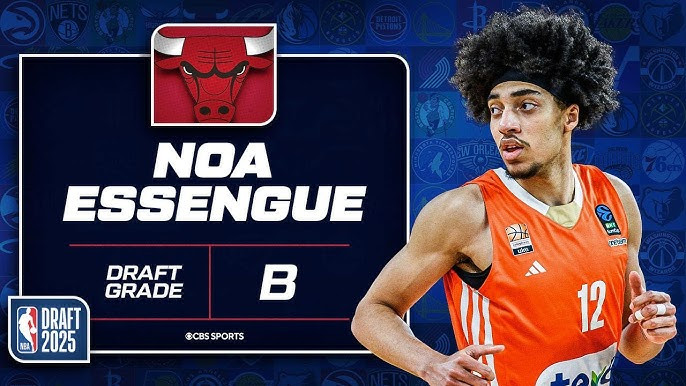 2025年NBA选秀诺亚-埃森格 来自法国的超级天赋球员被公牛选中