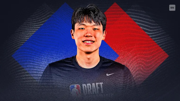 2025年NBA选秀杨瀚森 中国第三位首轮被选中的球员！开拓者选中！