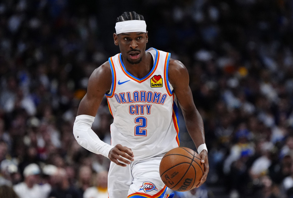 NBA常规赛mvp 雷霆队的明星后卫 亚历山大多少号球衣？