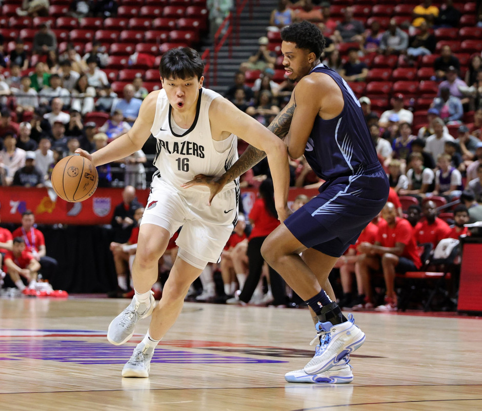 NBA夏季联赛开拓者vs灰熊比分战报 杨瀚森贡献10分5板3助1帽
