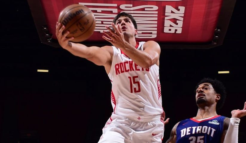 NBA夏联战报：谢泼德18分4断6失误领一级恶犯 火箭负活塞吞两连败